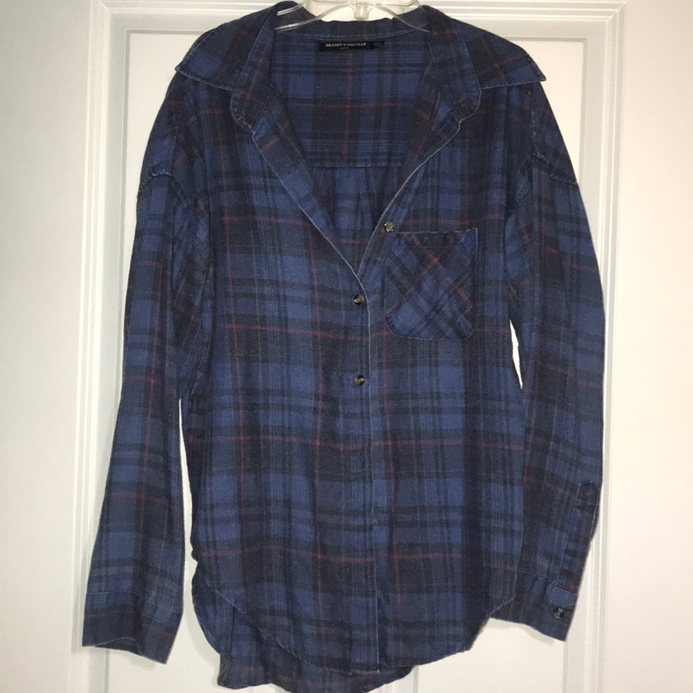 Brandy Melville flannel NWOT
